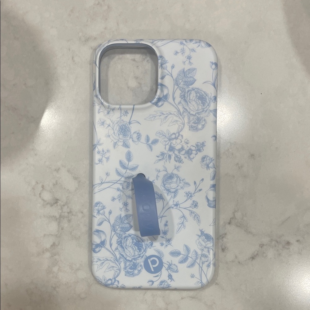 Loopy Floral Blue Phone Case